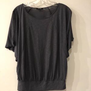 Flowy Express gray top XS